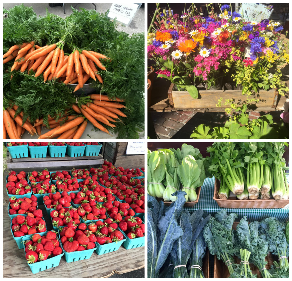 Farmer's Market Collage