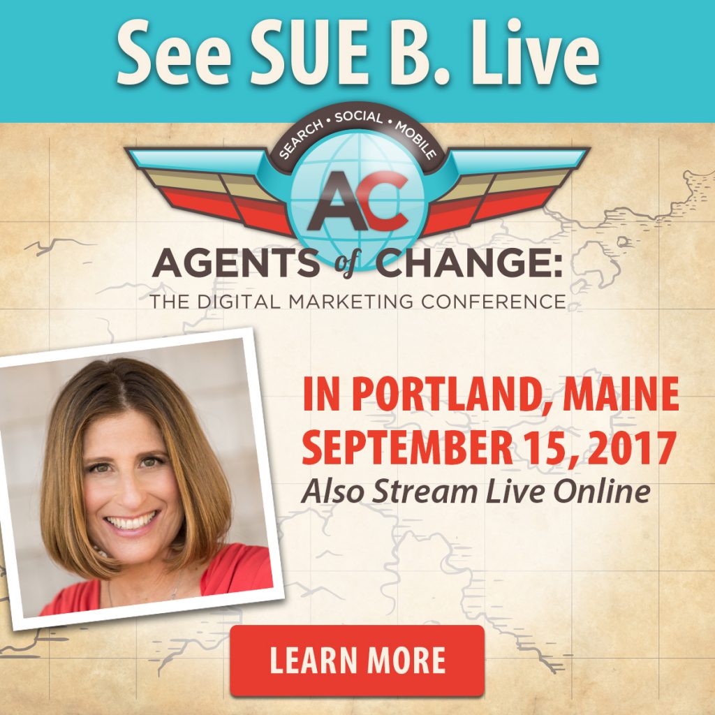 Sue B. Zimmerman will be speaking at AOC17